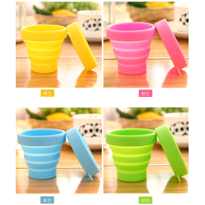 矽膠環保折疊杯170ML